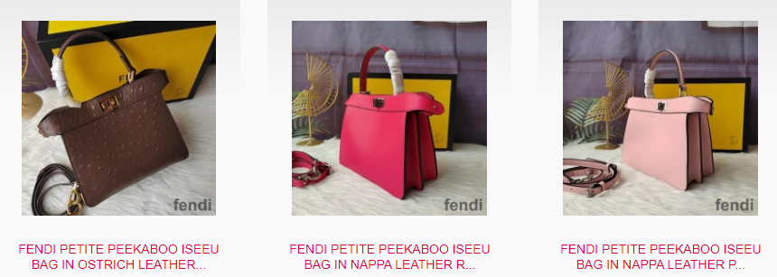 Fendi Peekaboo Bags